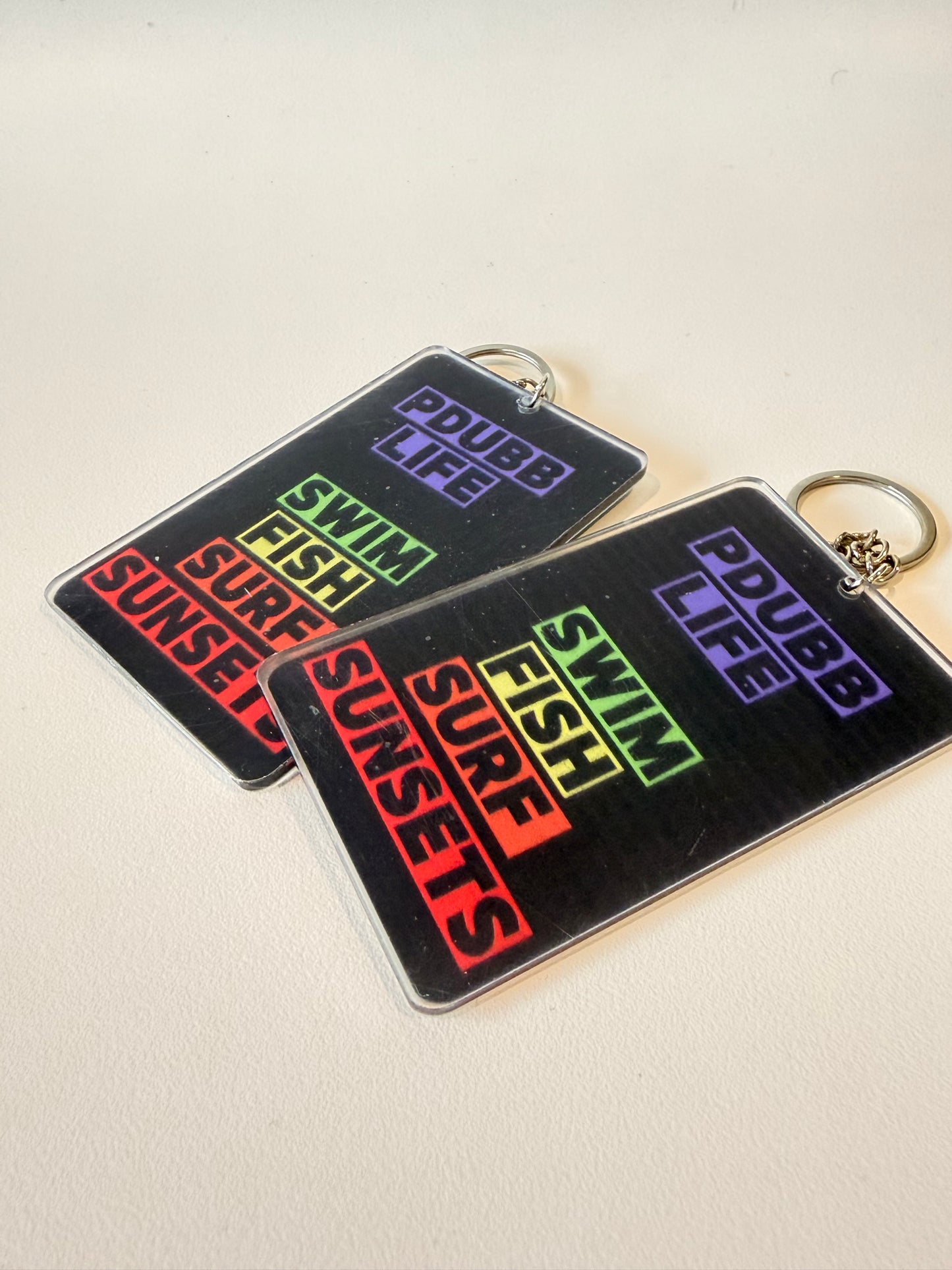 PDUBB LIFE Key rings